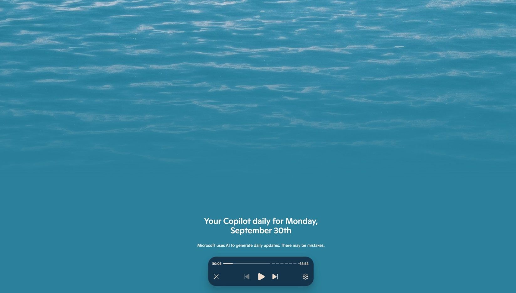 微软 Copilot 变身新闻主播:时长 4 分钟、4 种语音,AI 网罗热点和用户偏好信息 微软 Copilot 变身新闻主播:时长 4 分钟、4 种语音,AI 网罗热点和用户偏好信息