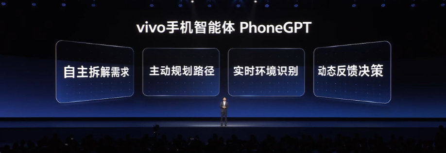 vivo 手机智能体 PhoneGPT 亮相,可自动打电话订餐厅 vivo 手机智能体 PhoneGPT 亮相,可自动打电话订餐厅