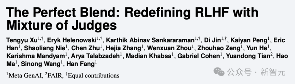 克服奖励欺骗:Meta 发布全新后训练方式 CGPO 编程水平直升 5%,打破 RLHF 瓶颈 克服奖励欺骗:Meta 发布全新后训练方式 CGPO 编程水平直升 5%,打破 RLHF 瓶颈