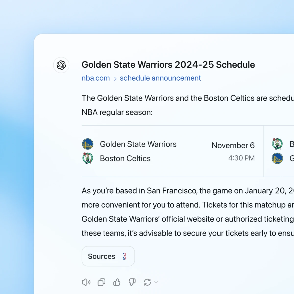 OpenAI 正面对抗谷歌、Perplexity，ChatGPT 搜索功能今日上线