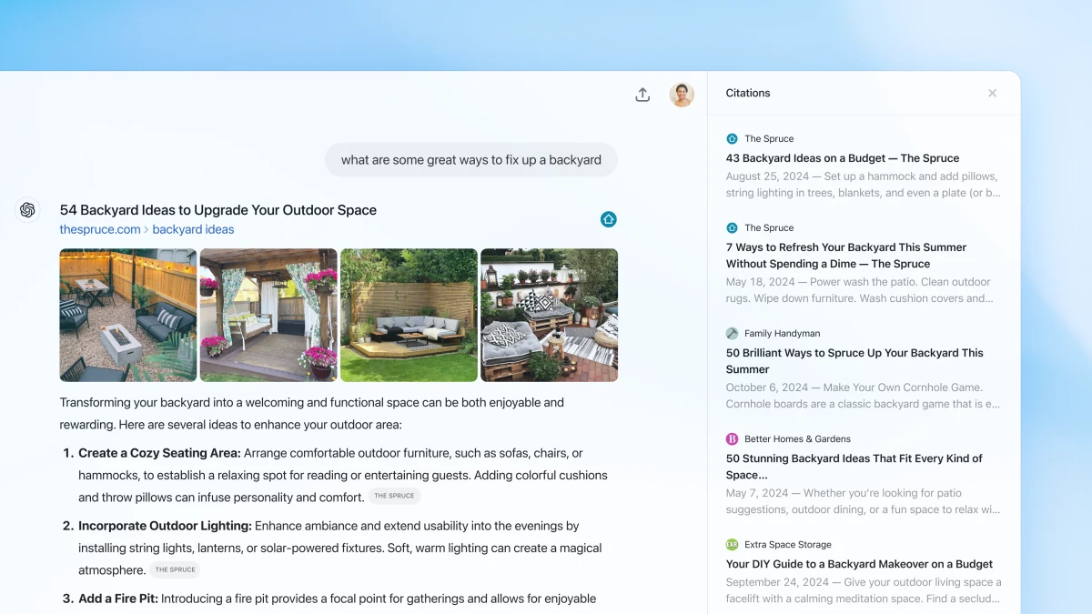 OpenAI 正面对抗谷歌、Perplexity，ChatGPT 搜索功能今日上线