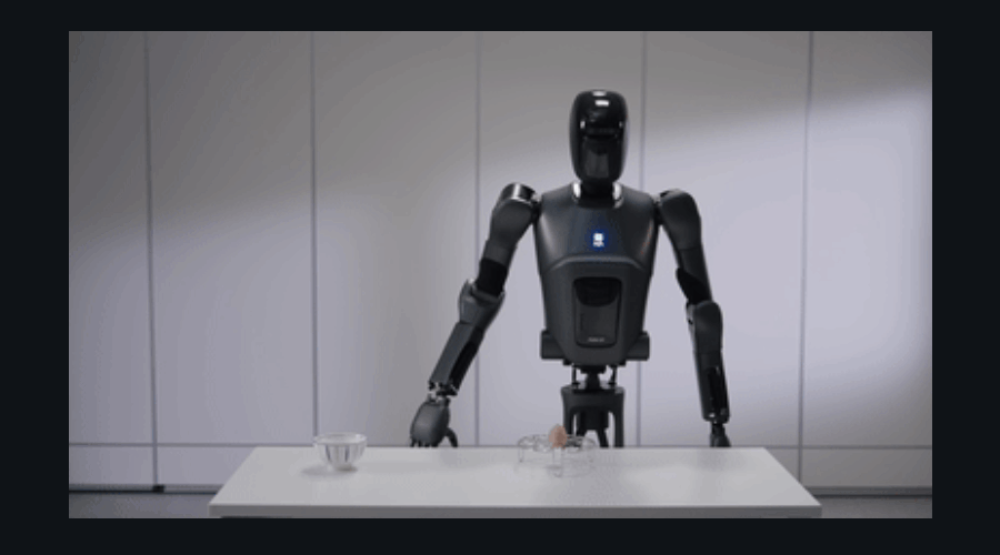 普渡发布 11 自由度五指灵巧手 PUDU DH11：单手最大提拉负载 40kg