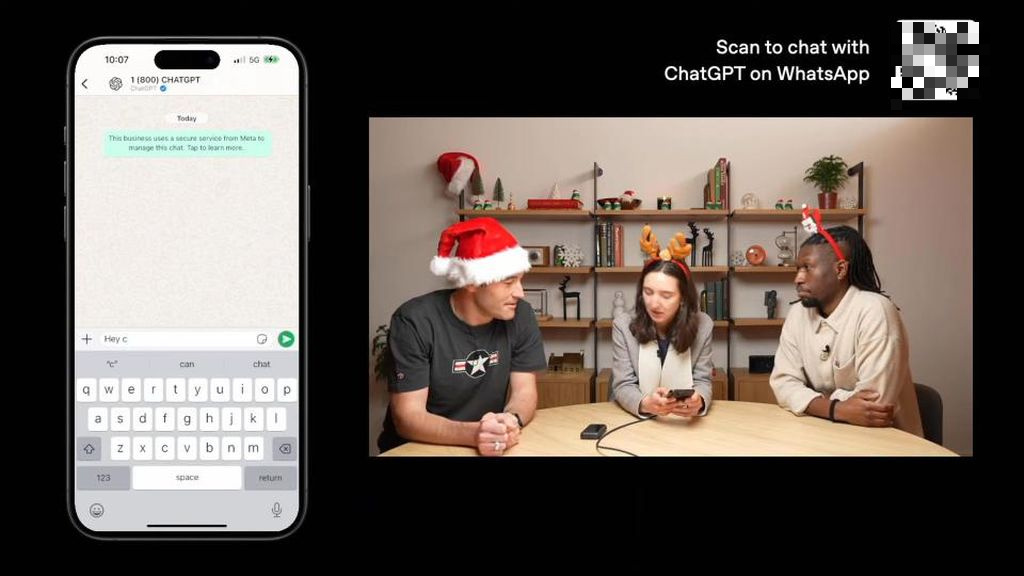 开启全民 AI 时代:OpenAI 加速普及 ChatGPT,开通热线电话、新设 WhatsApp 机器人 开启全民 AI 时代:OpenAI 加速普及 ChatGPT,开通热线电话、新设 WhatsApp 机器人