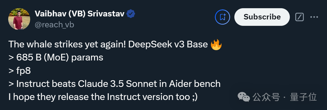 Deepseek 新模型意外曝光！编程跑分一举超越 Claude 3.5 Sonnet