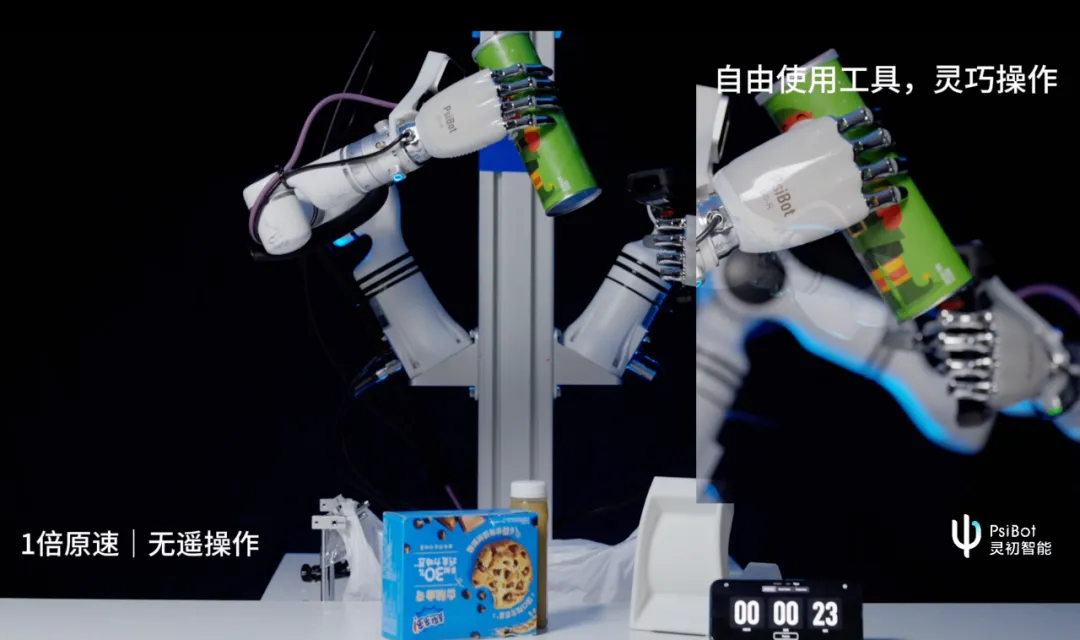 灵初智能发布首个基于强化学习的端到端具身模型 Psi R0,双灵巧手协同进行复杂操作 灵初智能发布首个基于强化学习的端到端具身模型 Psi R0,双灵巧手协同进行复杂操作