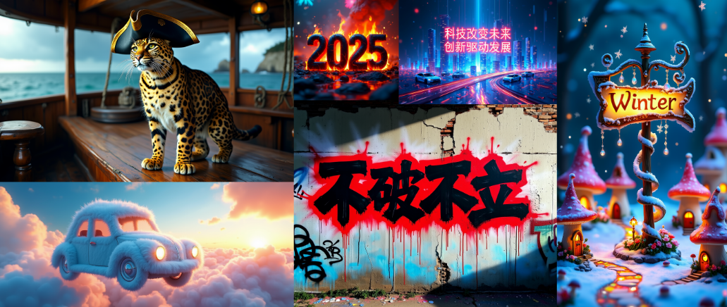 智谱首个能生成汉字的开源文生图模型 CogView4 发布，60 亿参数