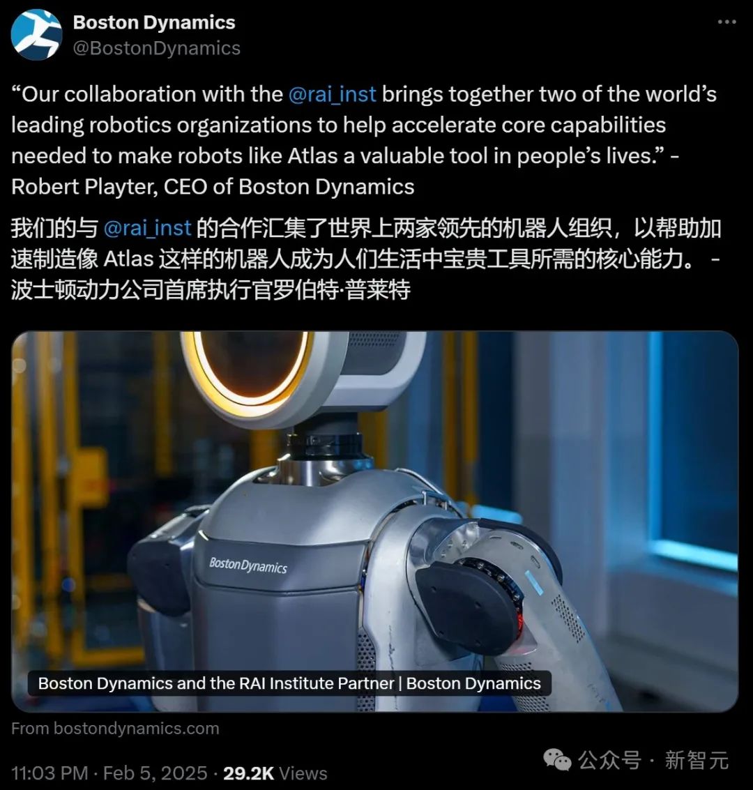 告别跑酷!波士顿动力 Atlas 机器人,正式进厂「搬砖」 告别跑酷!波士顿动力 Atlas 机器人,正式进厂「搬砖」