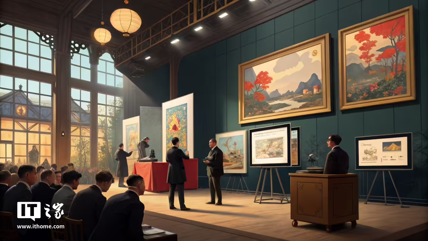 佳士得首个 AI 作品拍卖会反响超预期，创收超 70 万美元