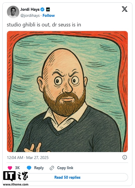 ChatGPT 新图像生成器上线，吉卜力风格图片刷屏引版权争议