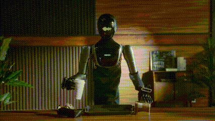 擎朗智能发布人形具身服务机器人 XMAN-R1,能够完成“点单-配餐-送餐-收餐”等长任务闭环 图片