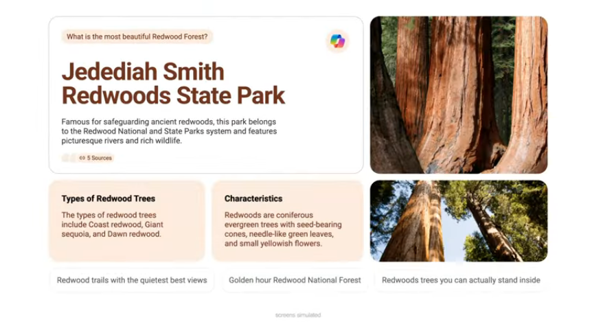 微软 Bing 重大革新:Copilot Search 上线,AI 与传统搜索结合 微软 Bing 重大革新:Copilot Search 上线,AI 与传统搜索结合