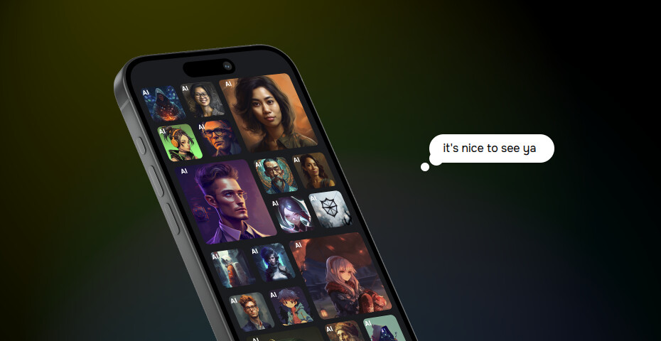 Character.AI 推出 AvatarFX 模型:AI 实现静转动,让图片角色开口说话 Character AI promotional image