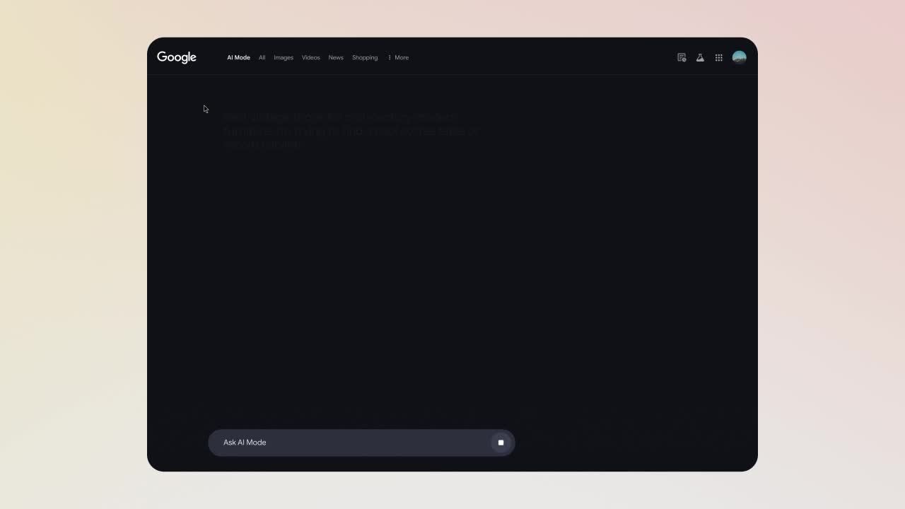 谷歌搜索上线 AI Mode：一问一答，聊天式智能解决你的复杂难题