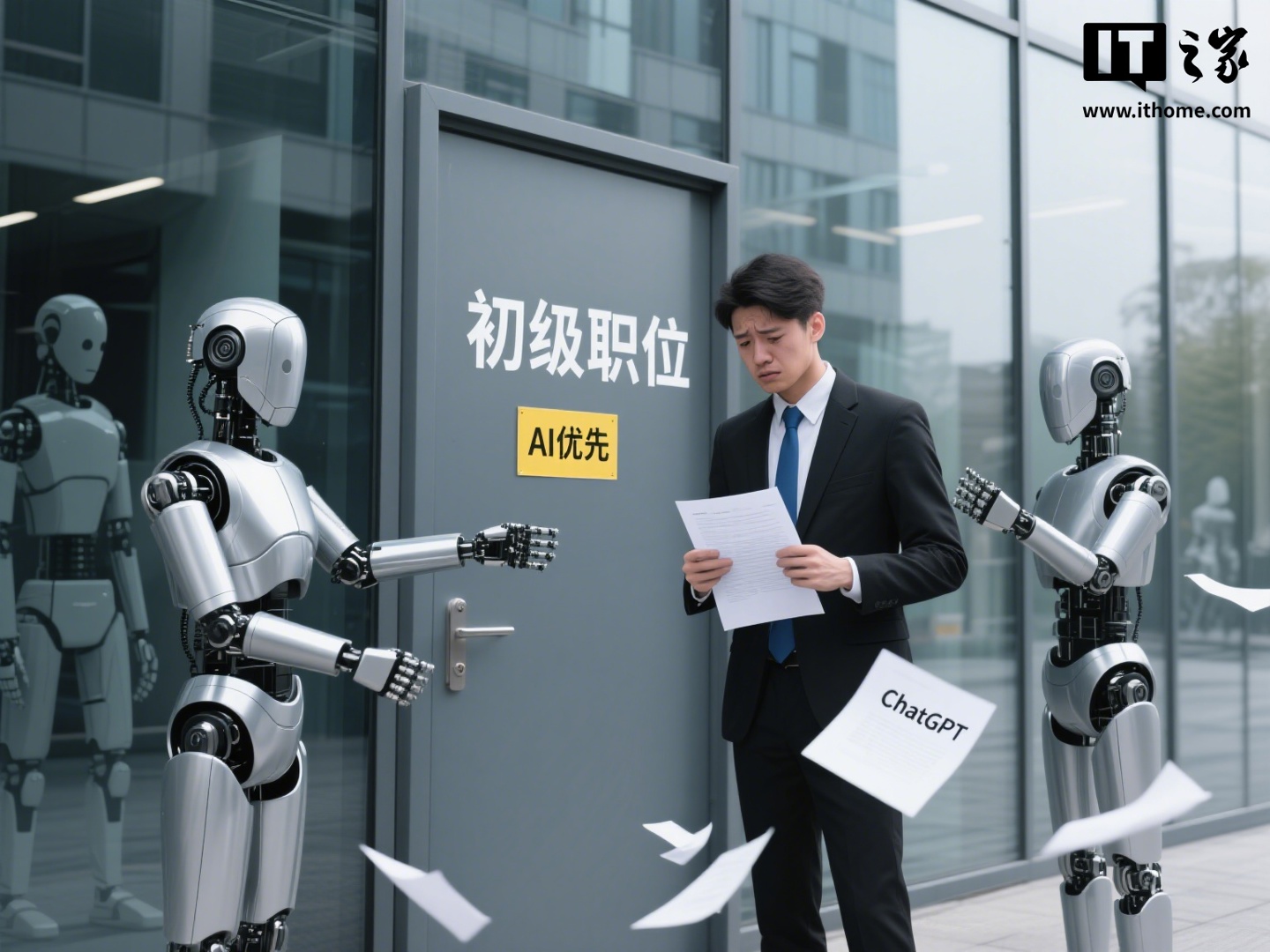 AI 冲击就业：报告称 2025 英国初级职位招聘数较 2022 年降低 32%