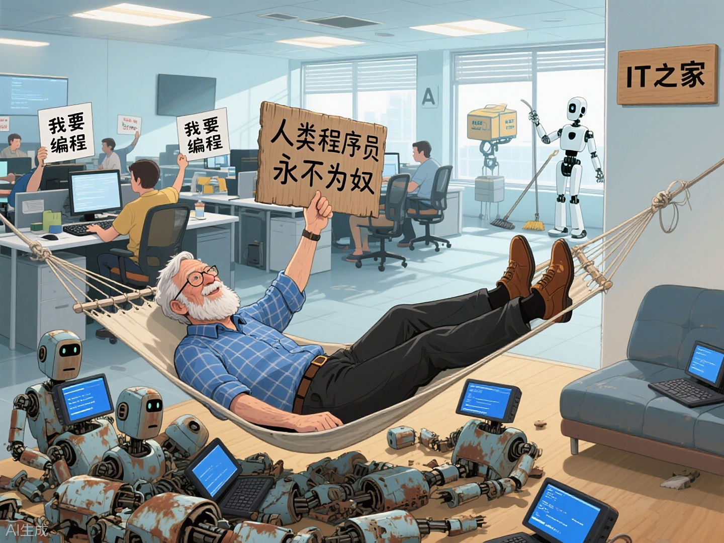 比尔・盖茨：即使 100 年后，AI 也无法完全取代人类进行编程工作