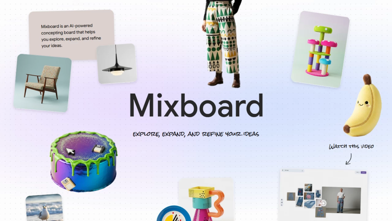 谷歌最强生图 AI 模型加持：Mixboard 可视化你的创意，开放画布 + 自然语言编辑